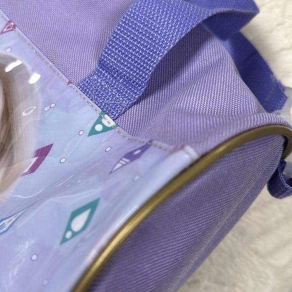 DISNEY FROZEN LAVENDER  SHOULDER STRAP TOTE BAG - Picture 4 of 6